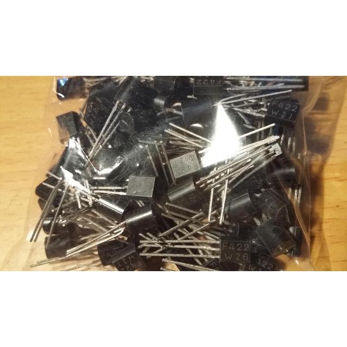 ทรานซิสเตอร์ส่วน BF422 BF 422 NOS อุปกรณ์ไฟฟ้า