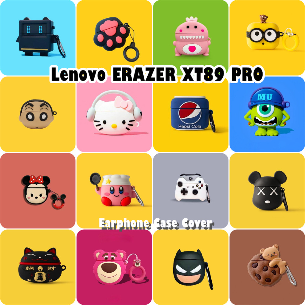 READY STOCK!นําไปใช้กับ Lenovo ERAZER XT89 PRO เคส Case เคสหูฟัง การ์ตูนสร้างสรรค์ ซิลิโคนนุ่ม เคส เ