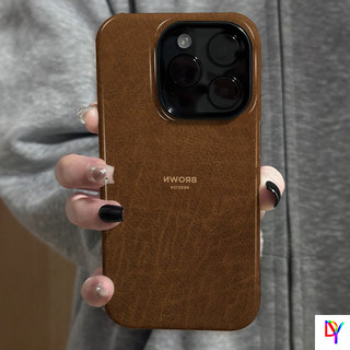 INS สไตล์ภาษาอังกฤษ Apple 16/17Promax เคสโทรศัพท์ Iphone15pro Feilin 2-in-1 14plus ซิลิโคน 13Promax ขั้นสูง 12Promax