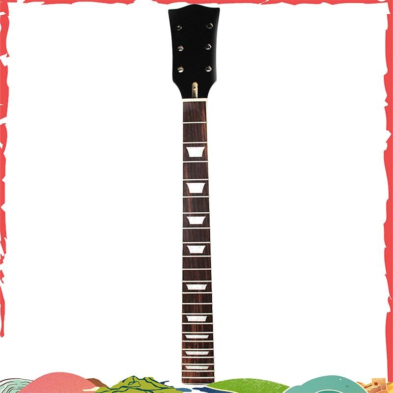 1 PC กีตาร์ไฟฟ้าคอสําหรับ Gibson Les Paul Lp อะไหล่ Maple Rosewood 22 Fret greenbenihes1