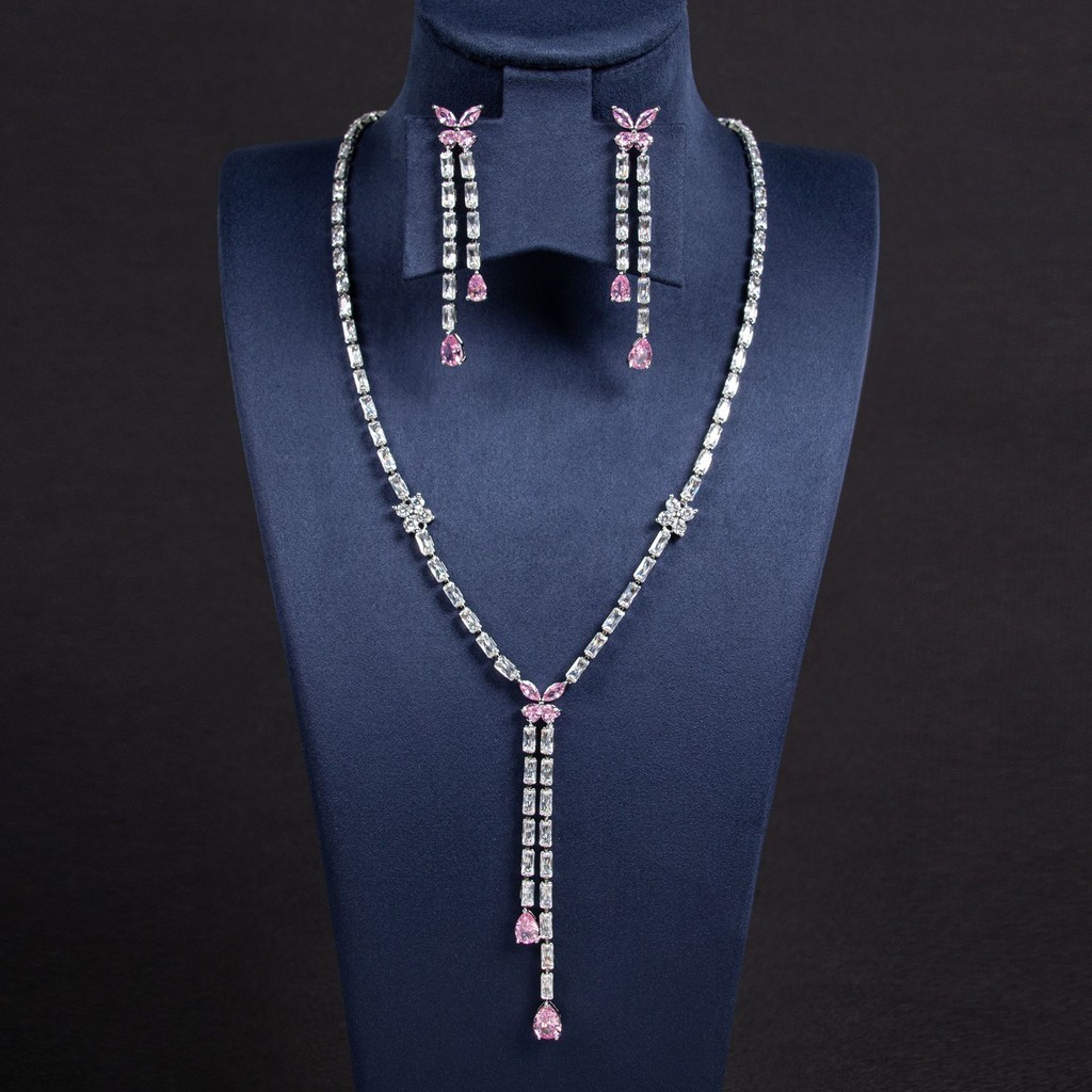 เครื่องประดับไฮเอนด์ดั้งเดิม สร้อยคอมุกและต่างหู ออกแบบเฉพาะ สไตล์ลำลองและเหมาะสำหรับโอกาสพิเศษ