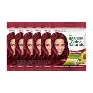 (ยกกล่อง) การ์นิเย่ คัลเลอร์ แนทเชอรัลส์ Garnier Color Naturals 30g+30ml ผลิตภัณฑ์เปลี่ยนสีผม สีย้อมผม สีผม