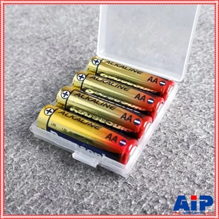 1อัน กล่องพลาสติกเก็บถ่าน AA กับ AAA 4ก้อน กล่องใส่ถ่าน กล่องเก็บถ่าน2A 3A เอไอ-ไพศาล