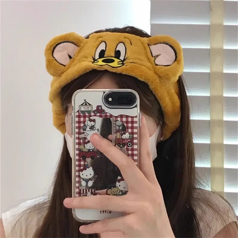 Town Shell - Tom Jerry Korean Head Band / ที่คาดผมเกาหลีน่ารัก / ผ้าพันคอ