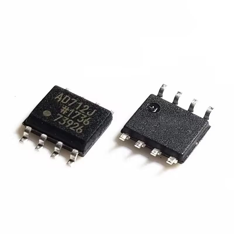 AD712JRZ AD712JR AD712J JN JNZ DIP8/SOP8 เครื่องขยายเสียงอิเล็กทรอนิกส์ส่วนประกอบ One-Station Config