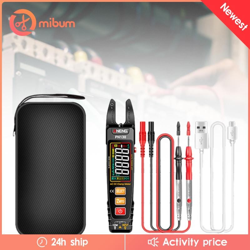 [Mibum] Dc Clamp Meter Tester PN130 มัลติมิเตอร์แบบไฟฟ้าสําหรับการยิงปัญหา