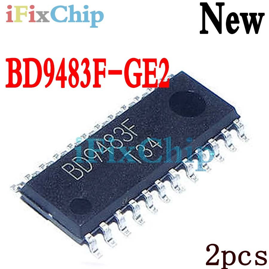 2 ชิ้นแบรนด์ใหม่ BD9483F SOP-24 BD9483 SOP24 BD9483F-GE2 9483F