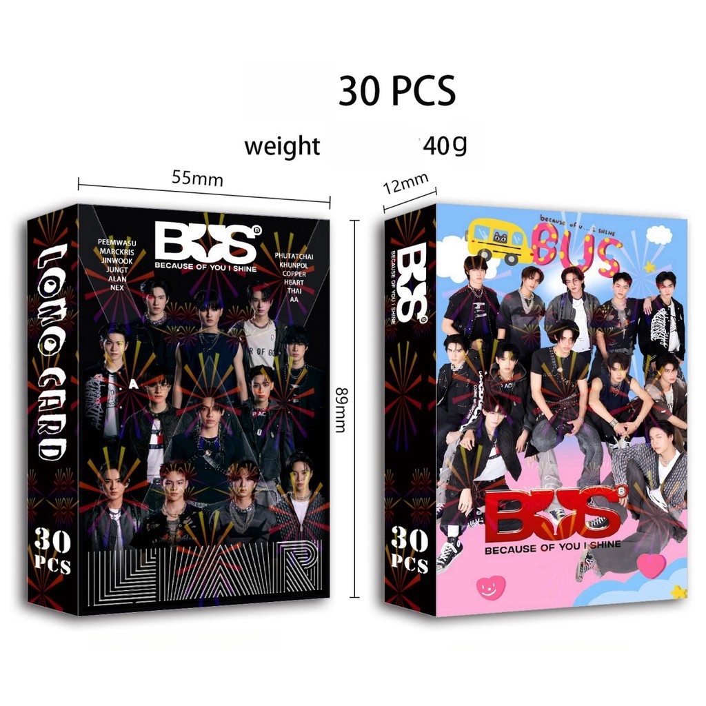 30pcs Our Skyy 2 JoongDunk Photocards FirstKhaoTung Lomo Cards Thai Star Pondphuwin EarthMix ForceBook GeminiFourth JimmySea OhmNanon Postcards