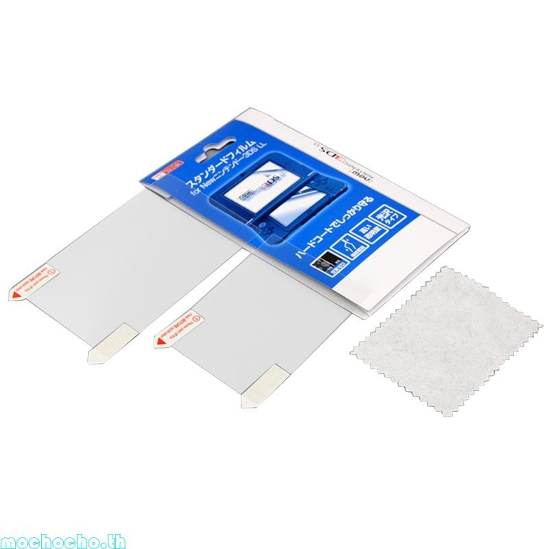 Mocho 2 in1 หน้าจอ LCD ฟิล์มป้องกันด้านล่างพื้นผิวใส Guard Protector ผิวสําหรับใหม่ 3DS XL LL 3DSXL 3D