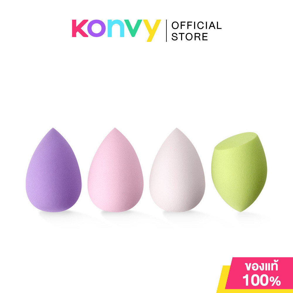 Oni Mini Makeup Sponge Set [4pcs] โอนิ ฟองน้ำไซส์พิเศษ.