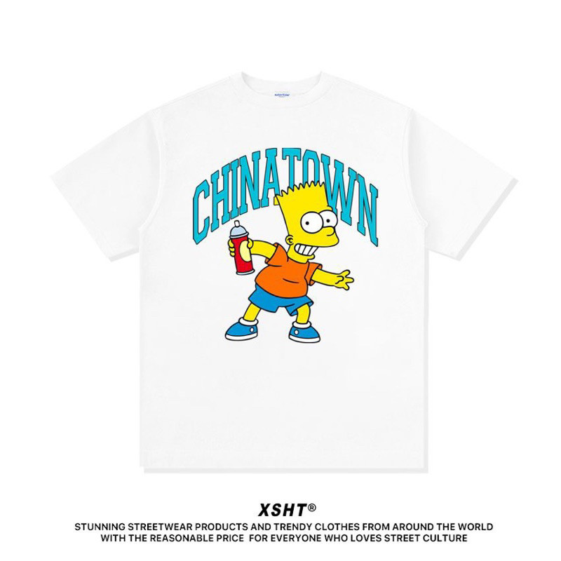 พร้อมส่ง เสื้อยืด Chinatown Market Tee - White (สีขาว) tee.