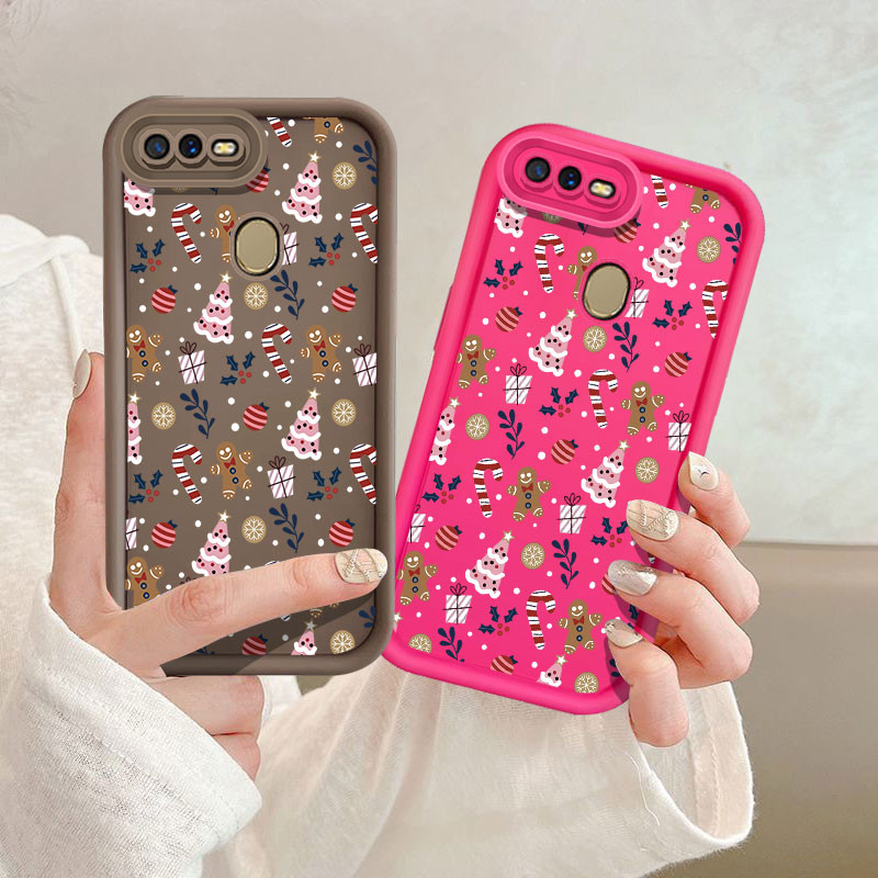 แฟชั่นคริสต์มาส Little Tree เคสโทรศัพท์สําหรับ OPPO A83 A1 F9 A79 F5 YOUTH A73 A75 F7 Realme 7I C17 