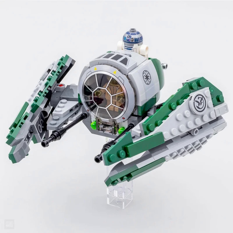 Yodas Space Jedied Starfighter 75360 Building Blocks Wars Bricks DIY Toys For Children Birthday Chri
