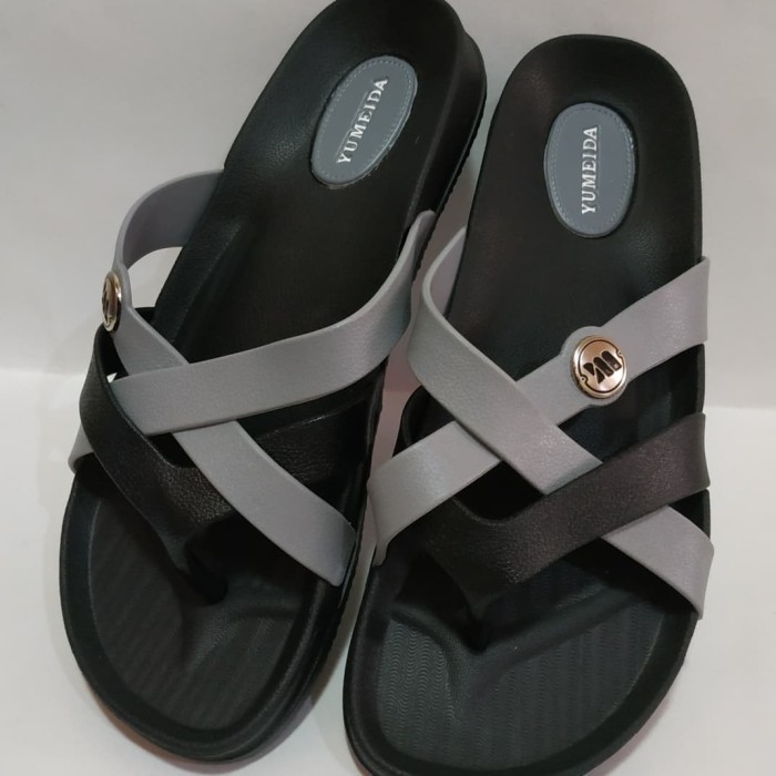 MALL586- [besty_mart3] รองเท้าแตะผู้หญิง Cross S36-41 Yumeida