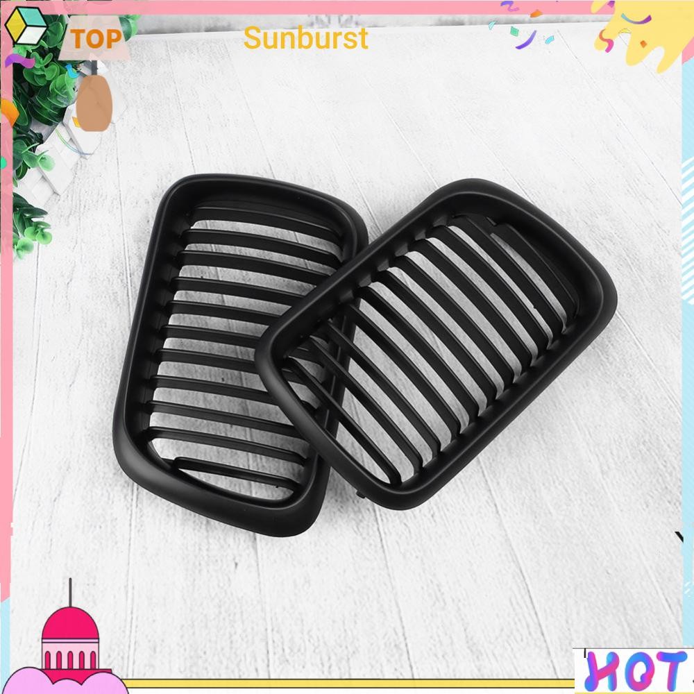 ตะแกรงกระจังหน้าสีดําด้านสําหรับ E36 97-98 318i 320i 323i 325i 328i [Sunburst11.th]