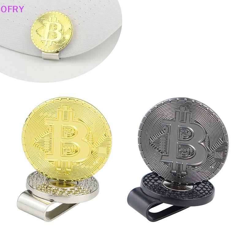 ของ 1 ชิ้นอุปกรณ์กอล์ฟ Mark หมวกคลิป Ball Marker ชุดแม่เหล็กหมวกคลิป Marker RY