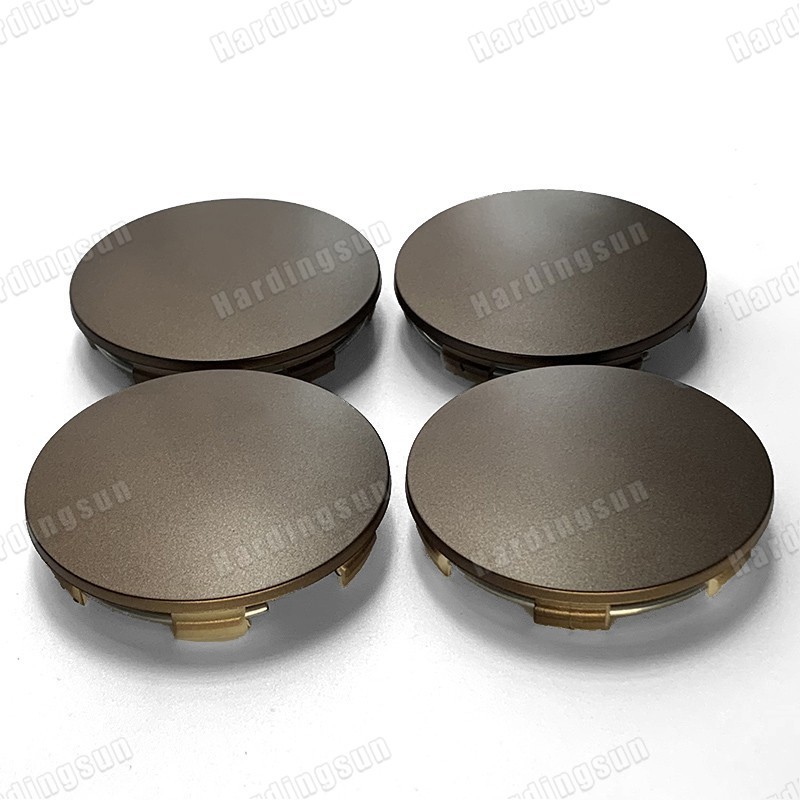 Cardiy (4 ชิ้น) สีบรอนซ์ 65 มม.ฝาครอบล้อรังสี Volk Racing TE37 CE28 RE30 CE28n ZE40 กีฬาขอบหมวก