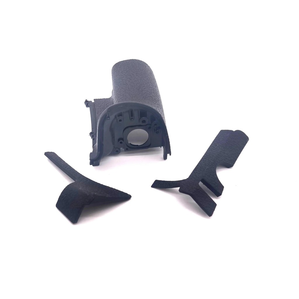 3 ชิ้นฝาครอบด้านหน้ากรณี Grip ด้านข้าง + thumb ยางสําหรับ Nikon D7500 กล้องดิจิตอลอะไหล่ซ่อม