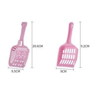 ที่ตักทรายแมว ช้อนตักทรายแมว ด้ามจับถนัดมือ สีสันสวยงาม CW17