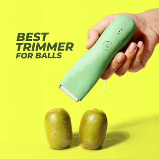 Professional Body hair Trimmer, Groin & Body Manscape Trimmer สําหรับชาย,เครื่องโกนหนวดไฟฟ้าเปลี่ยนใบมีดเซรามิค Groomer, Pubic Grooming Clipper ชายมีดโกนกันน้ํา Biki