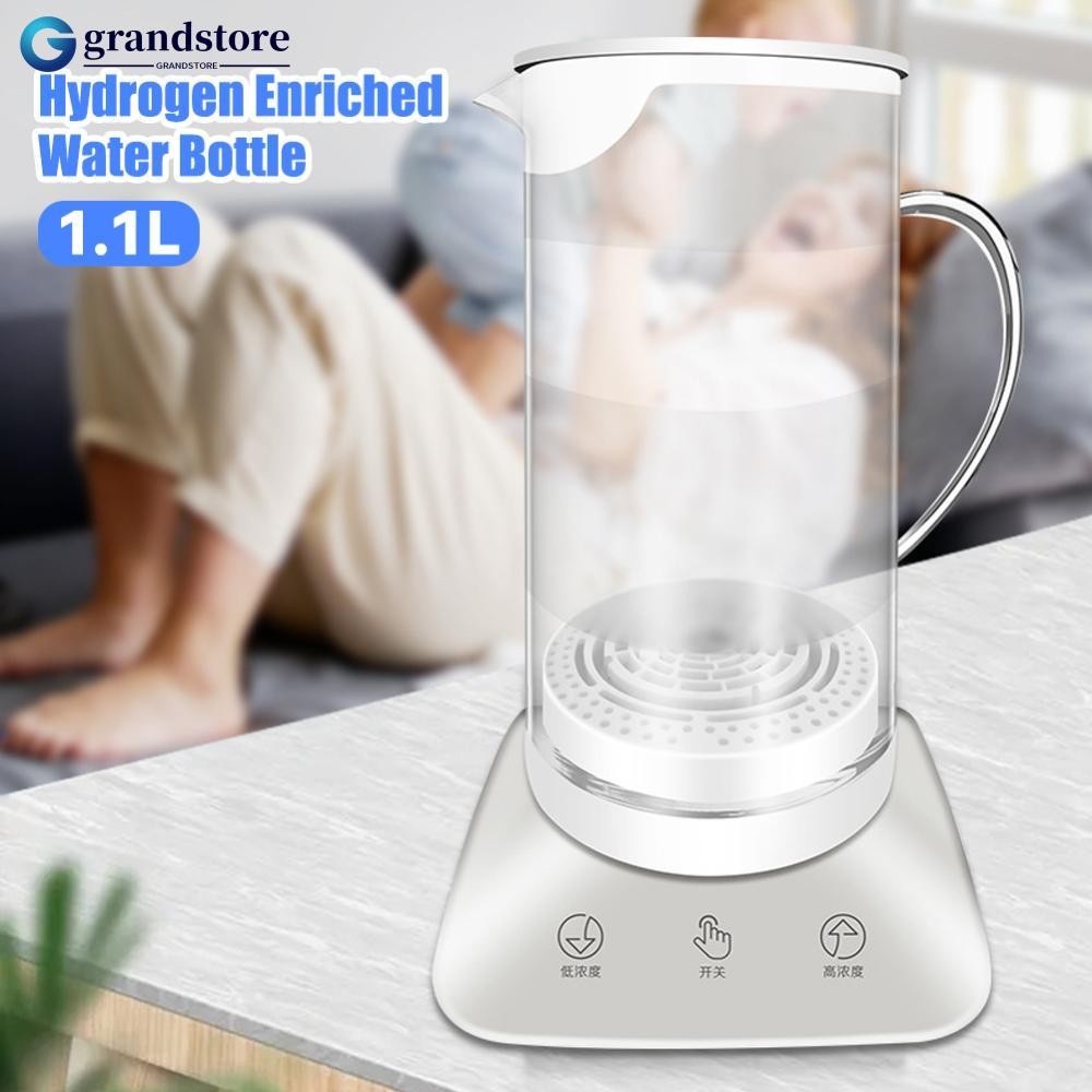 GSE 1.1l Hydrogen Enriched water bottle ความจุขนาดใหญ่ Electrolyzed Hydrogen ขวดน้ําเครื่องกําเนิดไฟ