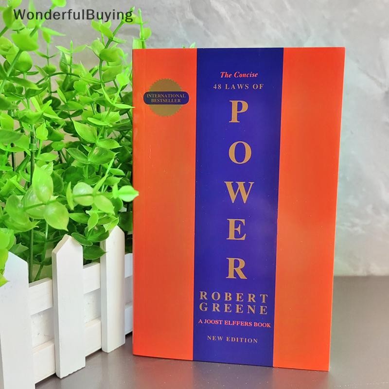 Wbth กระชับ 48 กฎหมาย Of Power หนังสือภาษาอังกฤษโดย Robert Greene ผู้นําการเมือง ปรัชญาการเมือง หนังสือสร้างแรงบันดาลใจ Vary