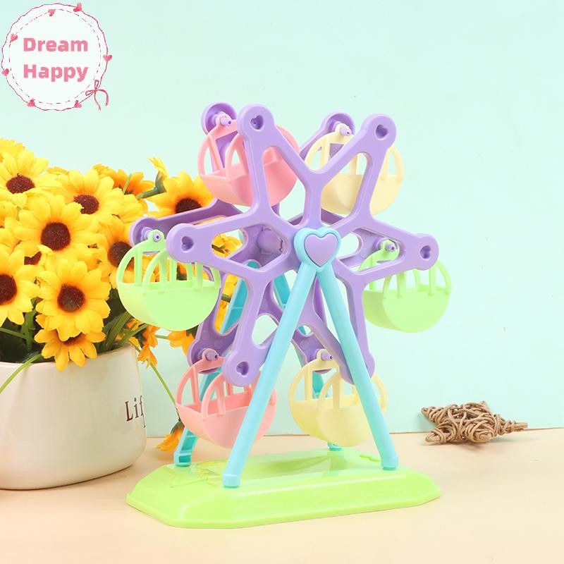 Dreamhappy หมุนชิงช้าสวรรค์รุ่นของเล่นรถเข็นเด็กทารก Early Education ของเล่นรถเข็นเด็กของเล่น TH