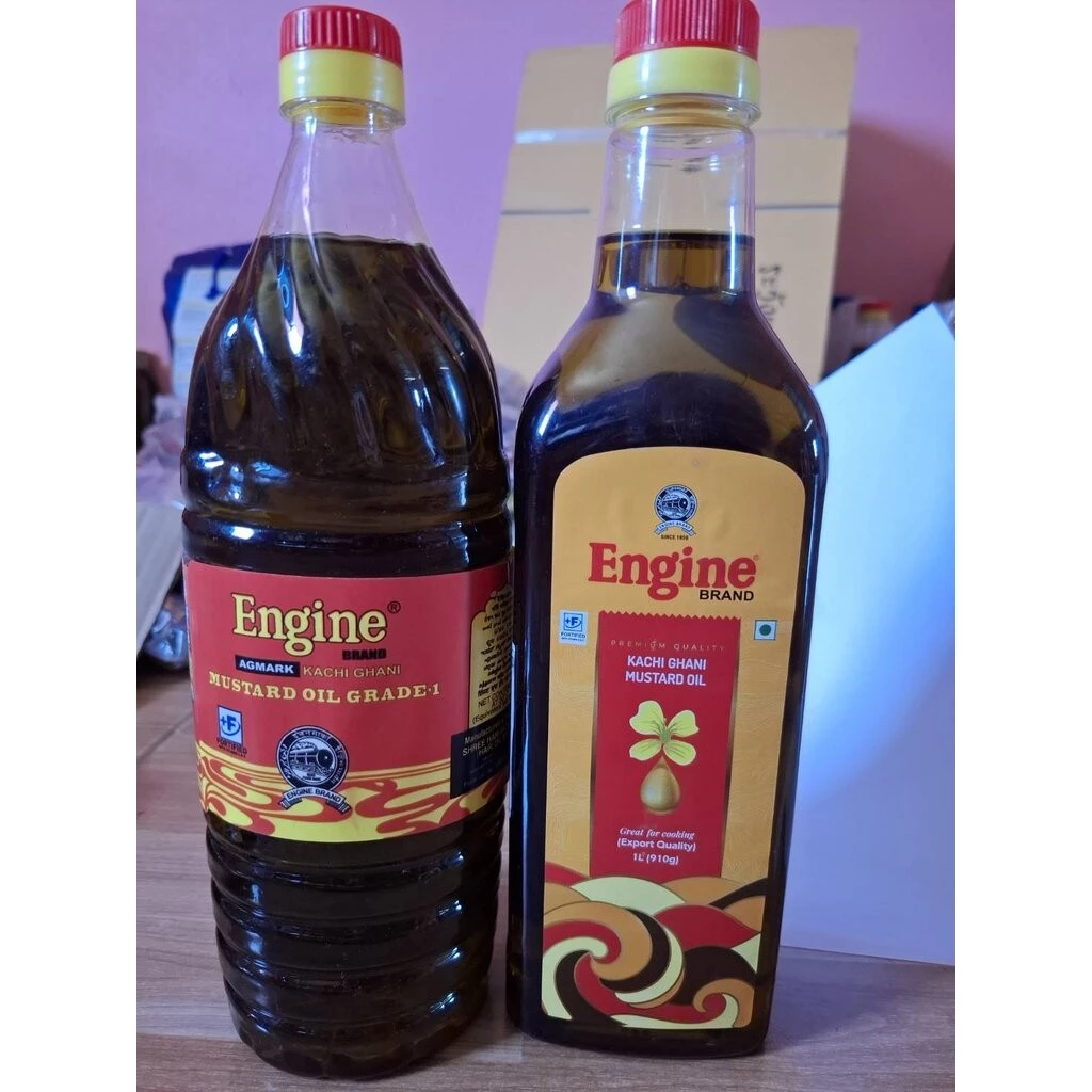 น้ำมันมัสตาร์ด ตราเอ็นจิน Engine 1ลิตร สินค้าใหม่