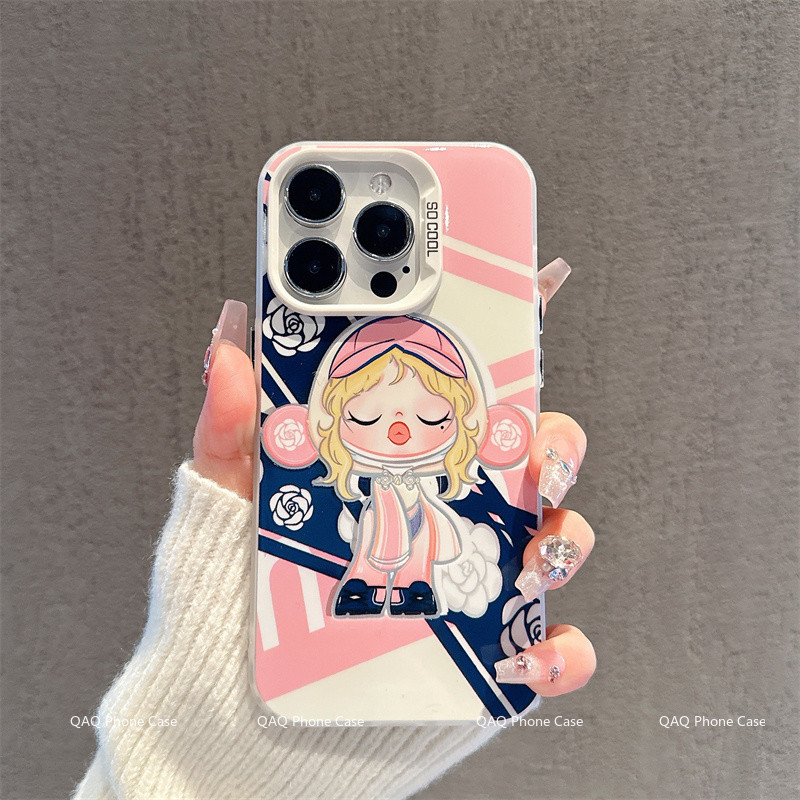 สําหรับกรณีน่ารัก OPPO A16 A18 A60 A54 A15 A3S A5S A17 A53 A57 A58 A5 2020 Reno 4 4F 5 6 7 7Z 8T 4G 