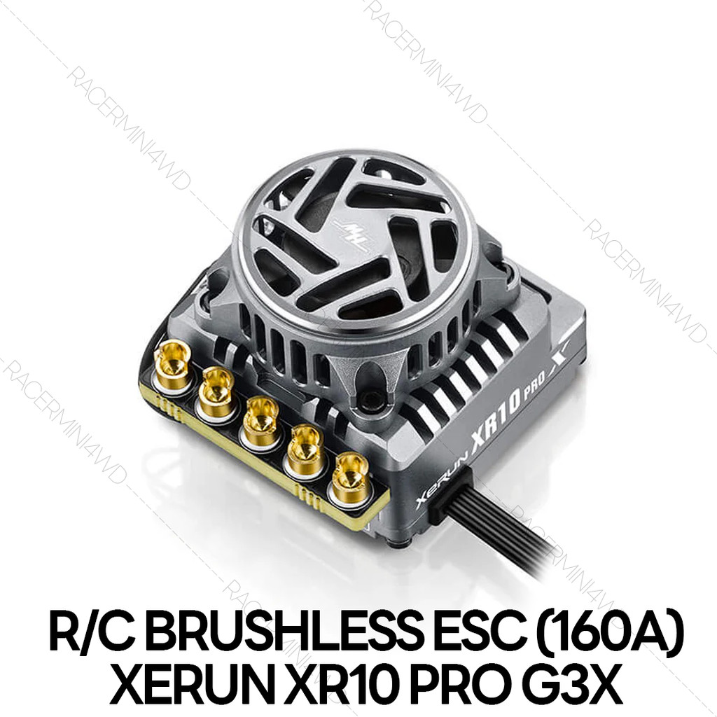 Hobbywing 30112620 XeRun XR10 PRO G3X (160A) อุปกรณ์ควบคุมระบบไฟรถบังคับฮ๊อบบี้วิงแท้