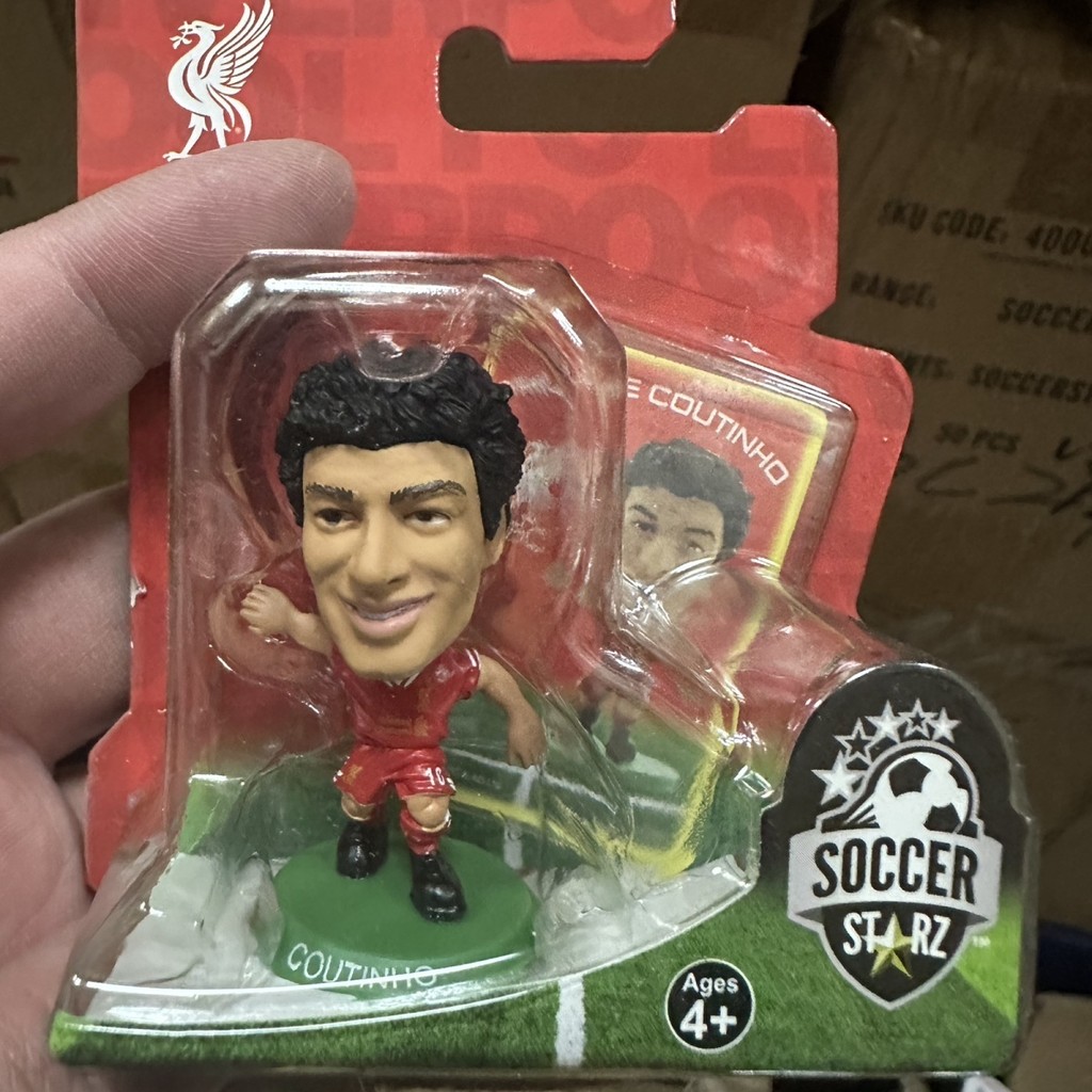 ขายร้อน Quick Shipment Liverpool Football Star Doll Kutinio soccer starz Box
