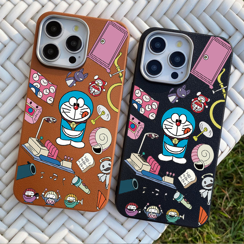 เคสหนังโดราเอมอน SAMSUNG S24 Ultra,S23 Ultra,S22 Ultra, S23 Fe DA28