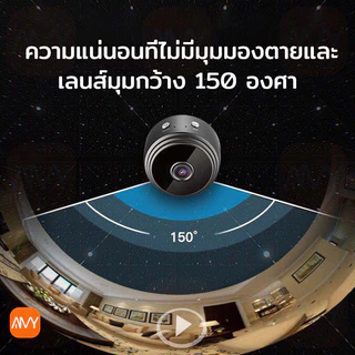 COD กล้องวงจรปิด ดูผ่านมือถือ wifi 1080P HD กล้องจิ๋วแอบดู กล้องวงจรปิดจิ๋ว ไร้สาย ติดตั้งง่าย