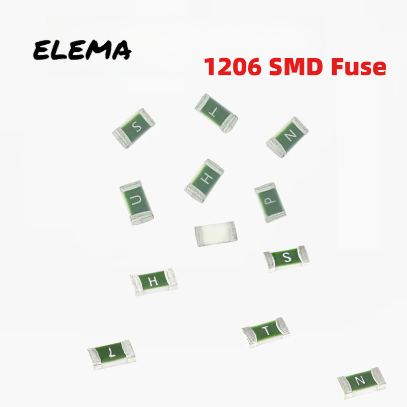 20 ชิ้น 1206 ฟิวส์ SMD 24V 32V 63V 72V ฟิวส์แบบใช้แล้วทิ้ง 500mA-30A 1A/1.5A/2A/3A/4A/5A/7A/8A/10A/15A/20A/25A Restore ฟิวส์