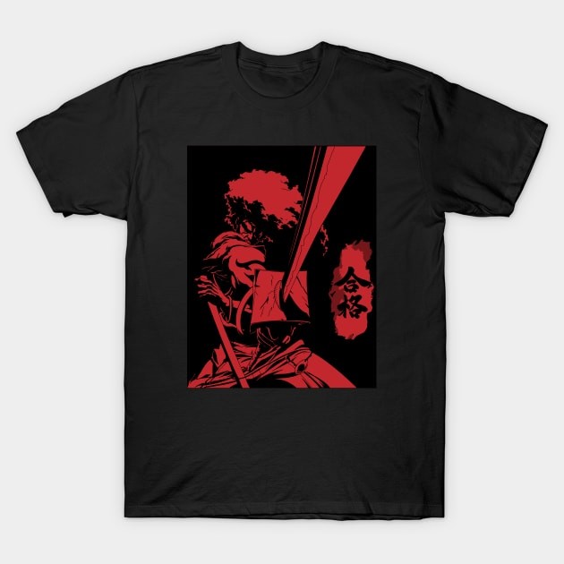 เสื้อยืด Vintage Afro Samurai-1 T-Shirt แท้ Cotton 100% น่ารัก การ์ตูน สินค้ามาใหม่ แขนสั้น S-5XL