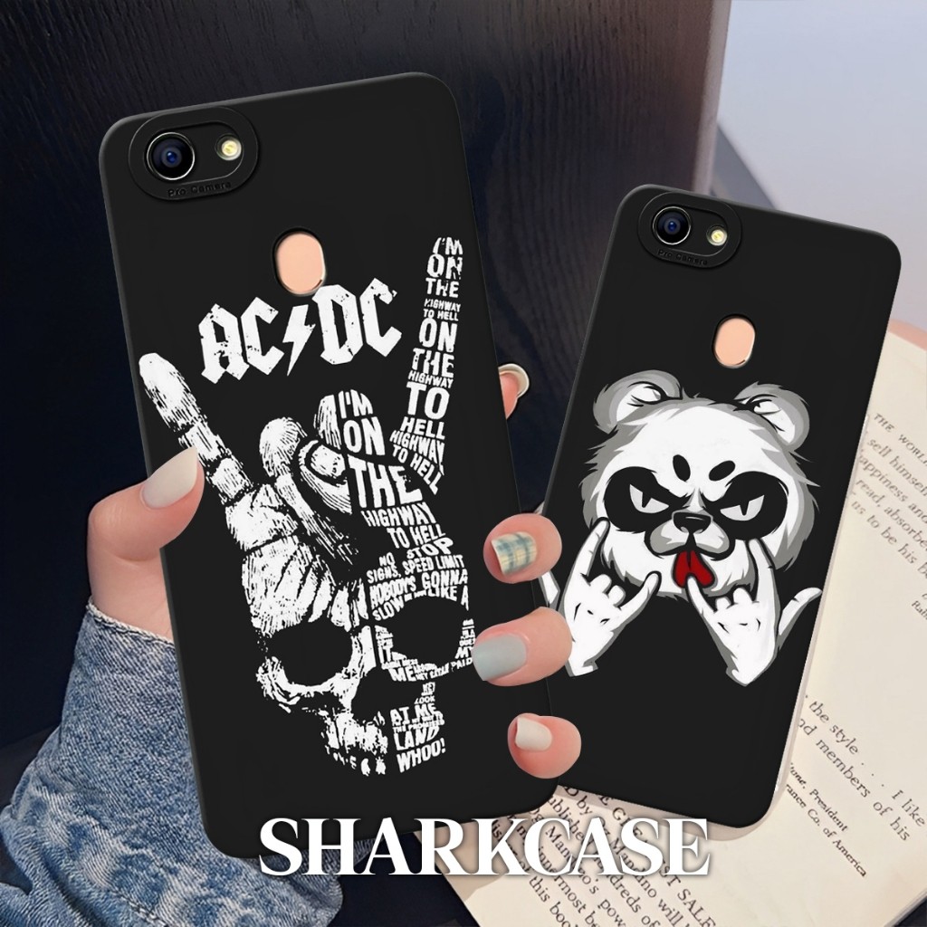 เคส HP [SHARK] เคส Oppo F5 / F5 Youth / F9 / F9 Pro / Realme 2 Pro วอลเปเปอร์วงโลหะหรูหราร่วมสมัย - 