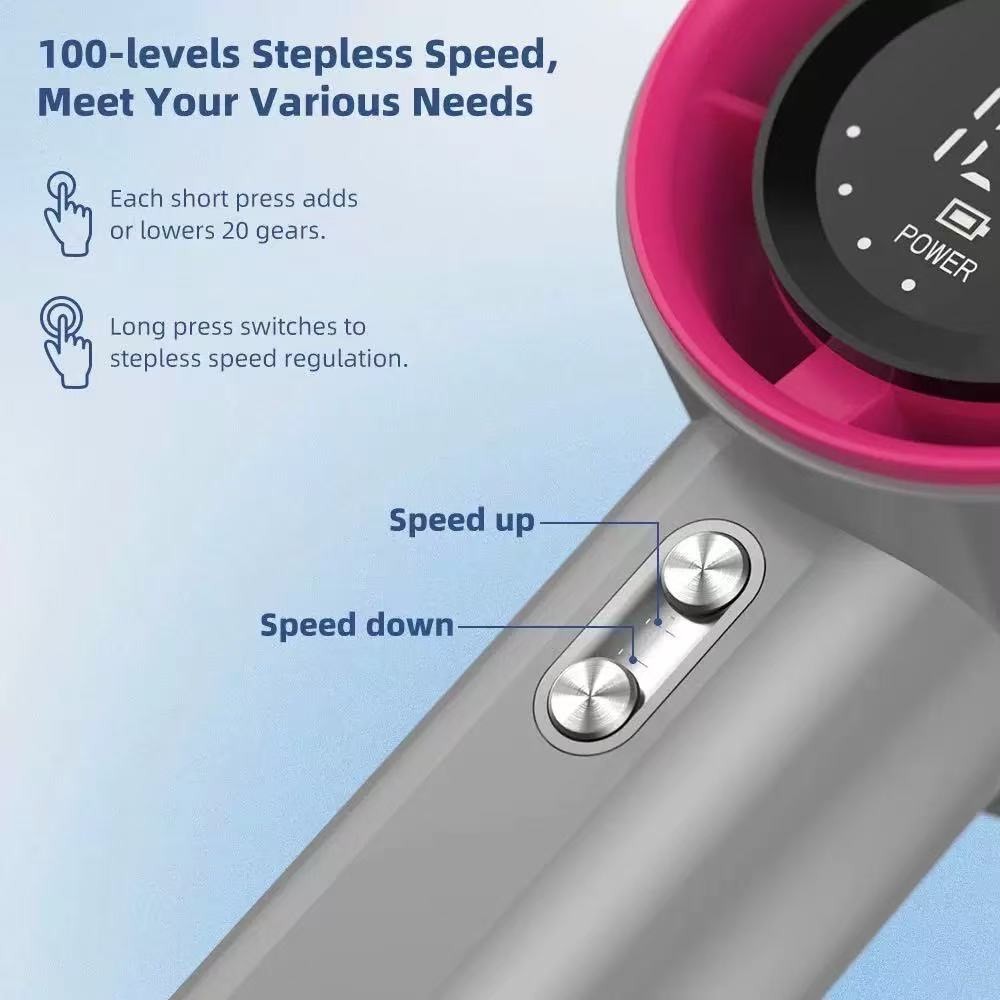 2025 รุ่นใหม่ S001 พัดลมพกพา มือถือ ลมแรง เงียบ ปรับความเร็วได้ ชาร์จ USB แบตอึด รูปที่ 2