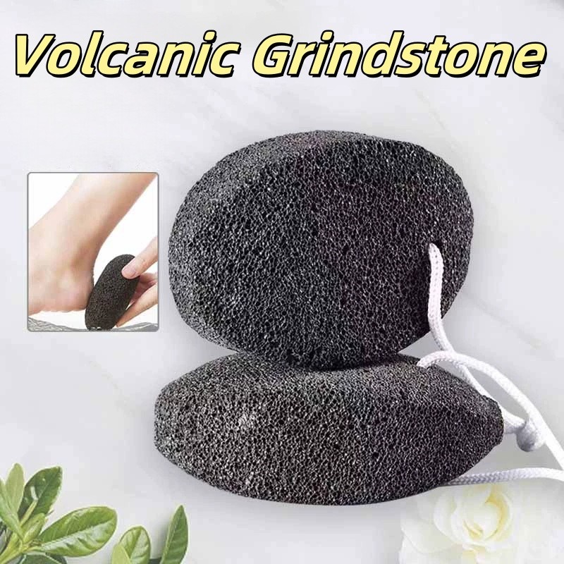 1PC หินภูเขาไฟ Scrubber หิน Pedicure เครื่องมือขัดเท้าธรรมชาติสําหรับขัดผิว