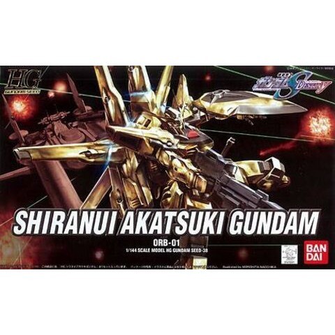 **พร้อมส่ง** BANDAI HG 1/144 Shiranui Akatsuki Gundam
