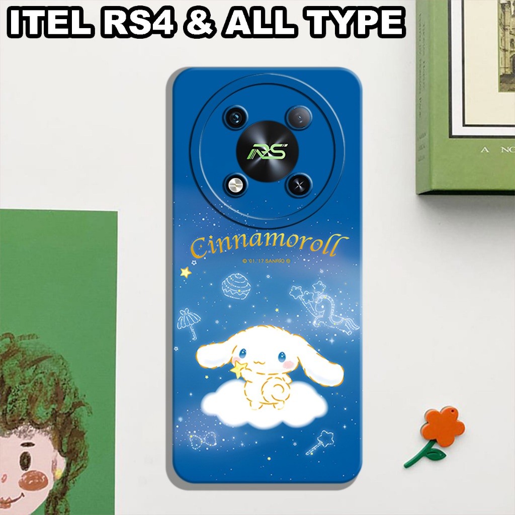 CC23/ ยางนุ่มเคสสําหรับ ITEL RS4/การ์ตูน Motif/ITEL RS4 case/ITEL RS4 case/ITEL RS4 softcase/ITEL RS