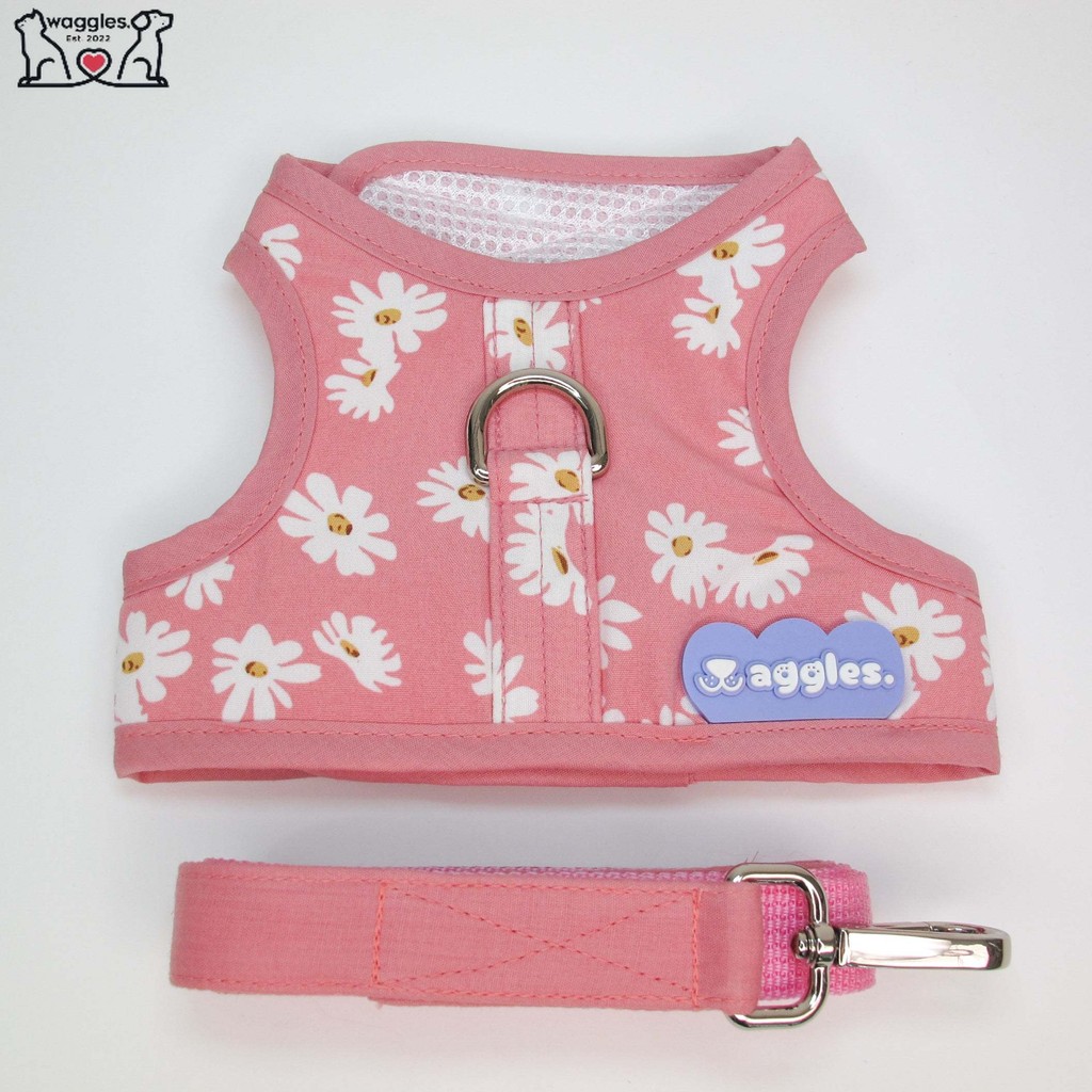 WG1075-Waggles เสื้อผ้า ชุดรัดอก สายจูง สุนัข