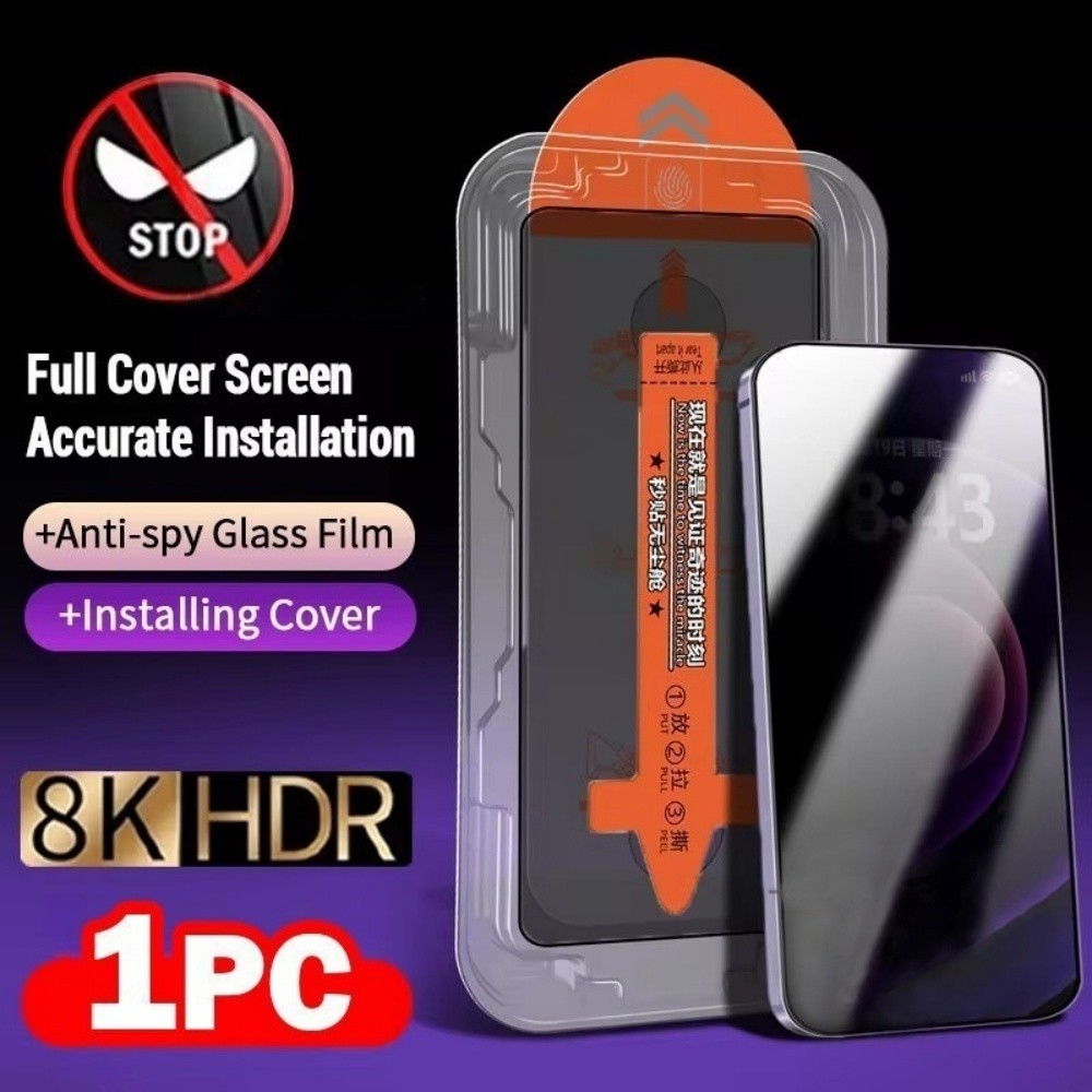 ติดตั้งง่าย HD กระจกนิรภัยแบบเต็มหน้าจอสําหรับ Redmi หมายเหตุ 14 14Pro 13C A3 12 9T Redmi 14C 13PRO Poco C65 M6 X6 M4 M3 Pro M3 X3 NFC Pro Note10 11 Pro 9 8s 10s 11