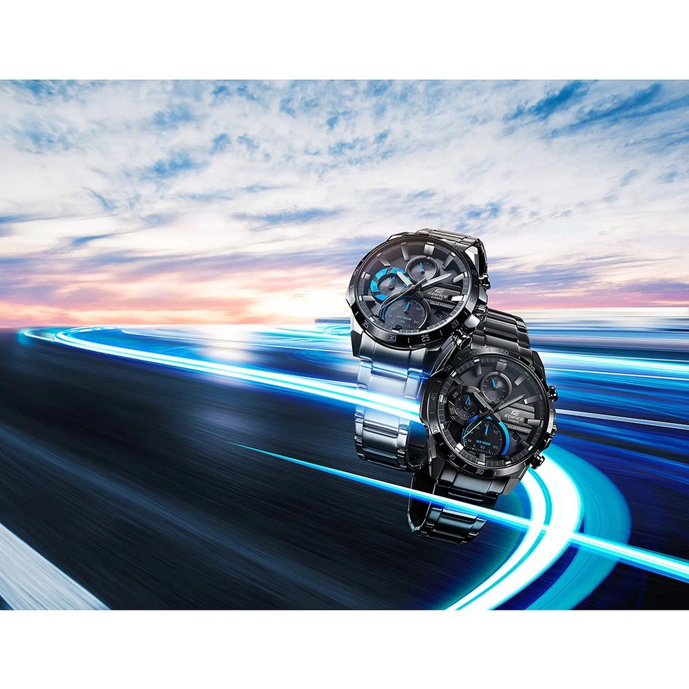 CASIO นาฬิกาข้อมือผู้ชาย EDIFICE รุ่น EQS-940DB-1BVUDF วัสดุสเตนเลสสตีล สีดำ