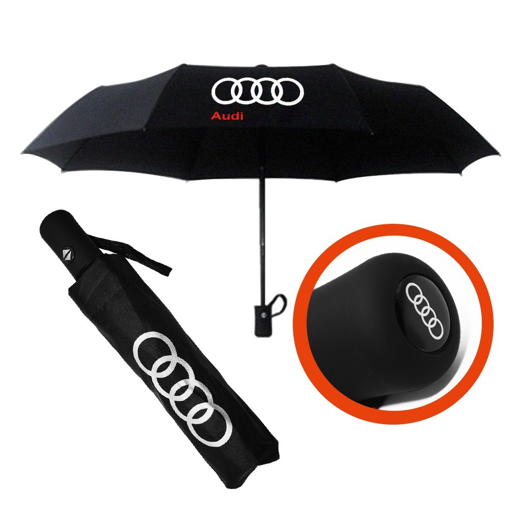 ใช้ได้กับ Audi A4L ร่มรถ q5l A6L A3 Q3 A7 Q7 A6 A8 พับอัตโนมัติเต็มรูปแบบ 4S shop ร่ม