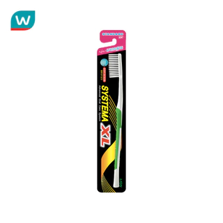 Systema ซิสเท็มมา แปรงสีฟัน ซอฟท์ แอนด์ สลิม เอ็กซ์แอล ขนแปรงนุ่มพิเศษ 1 ชิ้น (คละสี)