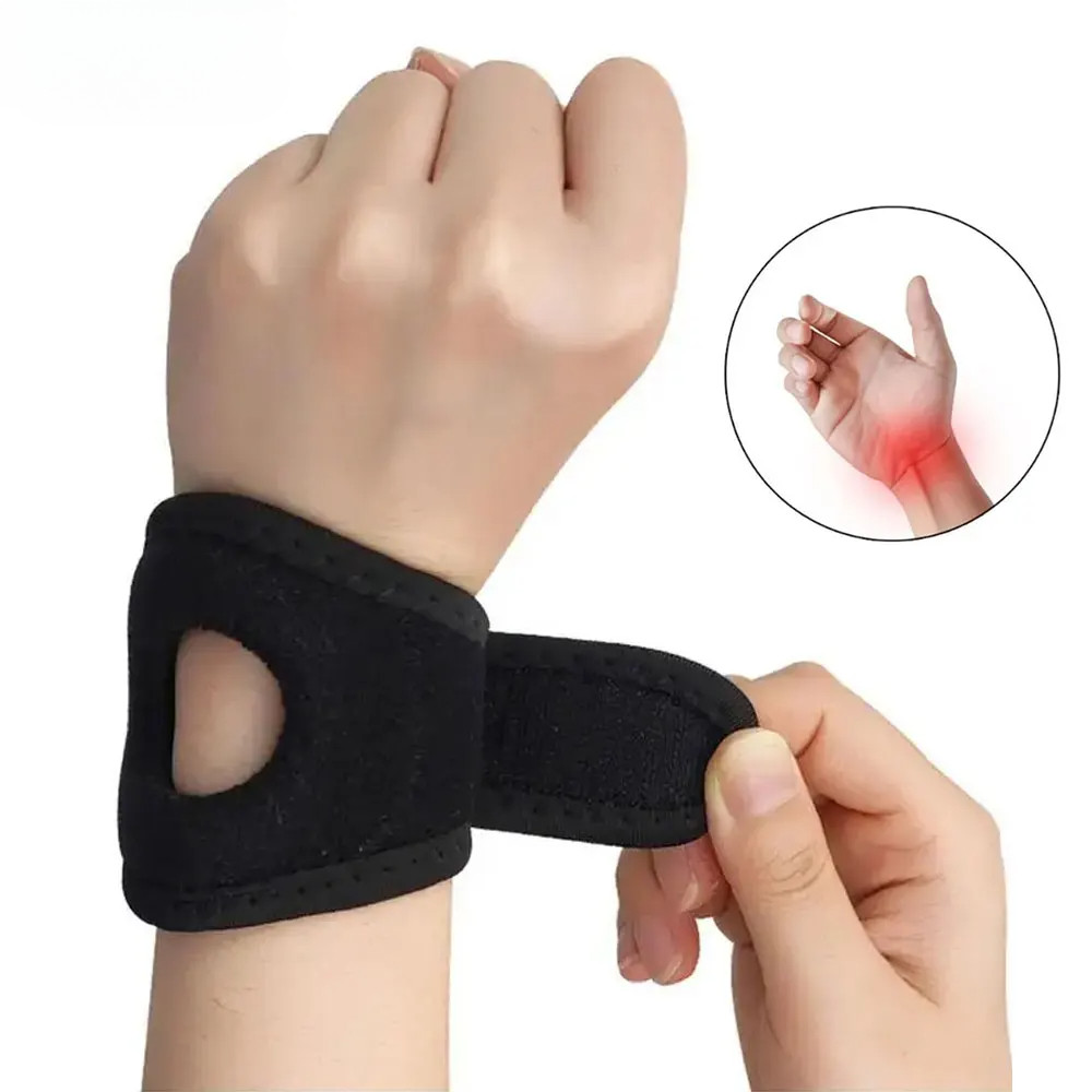 1 ชิ้น TFCC สายรัดข้อมือ ulna ข้อมือพร้อมแผ่นบีบอัดสําหรับอาการปวด ulna ฉีก TFCC รองรับมือกีฬา