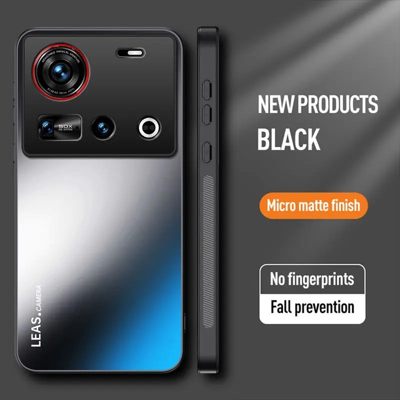 สําหรับ ZTE nubia Z70S Z60 Z70 Ultra Z60S Pro Skin-feeling AG เลนส์ป้องกัน Hard ฝาหลังกันกระแทก Matt