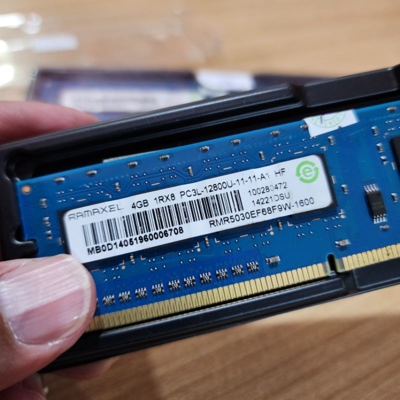Ram DDR3 4GB PC3L 12800u พระรามเซล - Ram DDR3L 4GB สําหรับคอมพิวเตอร์ ไม่ใช่แล็ปท็อป