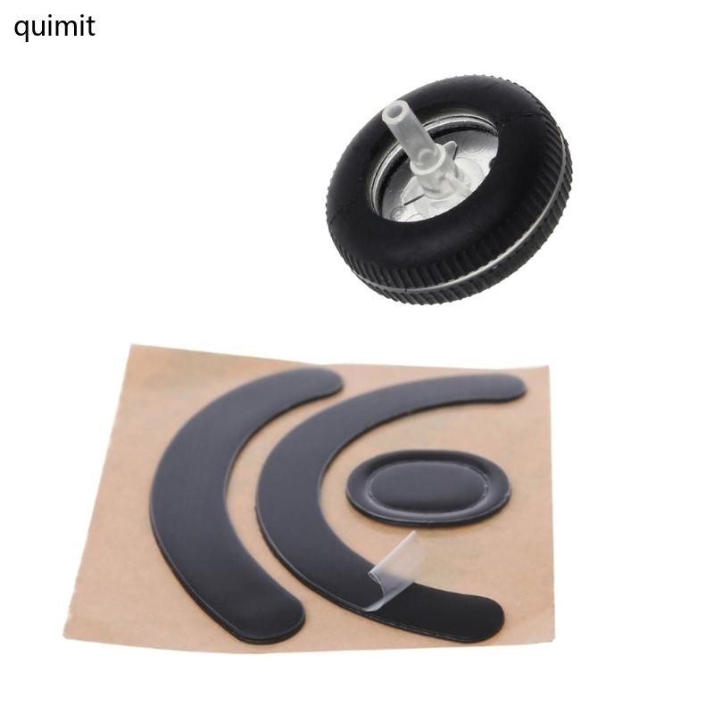 QUIM Mouse Scroll Wheel Pulley Mouse Feet สําหรับ G403 G703 Mouse