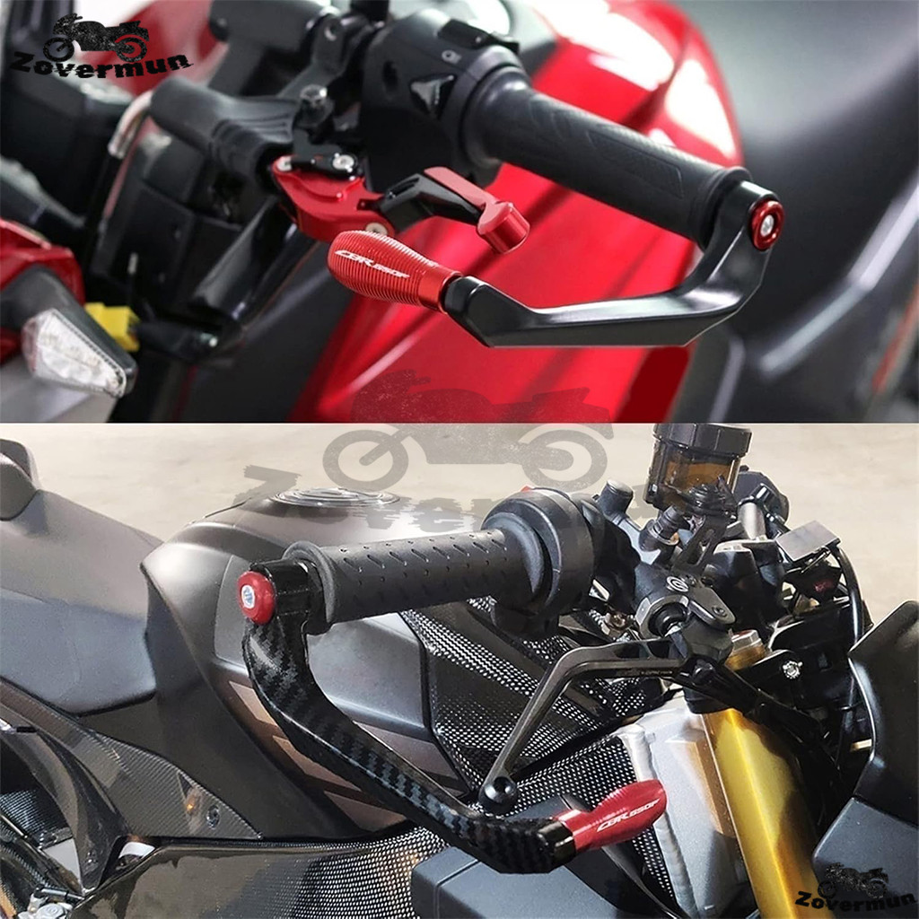 สําหรับ GPX Legend 250 Racer 200 DEMON 150GR 125 GR 200R Drone GR200R Racer200 รถจักรยานยนต์ CNC อลูมิเนียม Lever Guard Handlebar Grips Guard คลัทช์เบรค Levers Handle Bar Guard Protector - รูปที่ 5